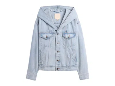 Pre-owned Gap X Beis Oversized Denim Jacket In Medium Wash In Blue