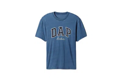 Pre-owned Gap X Dap Logo T-shirt Light Indigo