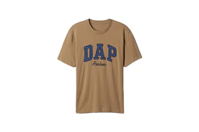 Pre-owned Gap X Dap Logo T-shirt Perfect Khaki