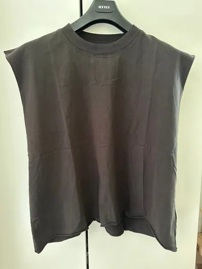 Pre-owned Gap X Kanye West Yeezy Yzy Gap Sleeveless Tank Tee T Shirt Balenciaga Cropped In Black