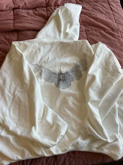 Pre-owned Gap Yeezy  Engineered By Balenciaga Hoodie White