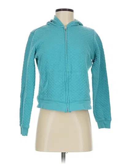 Pre-owned Gap Zip Up Hoodie In Blue