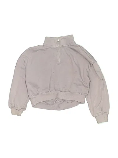 Pre-owned Gap Kids' Zip Up Hoodie In Brown
