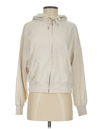 Pre-owned Gap Zip Up Hoodie In Brown