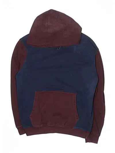 Pre-owned Gap Kids' Zip Up Hoodie In Burgundy
