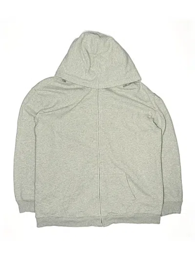 Pre-owned Gap Kids' Zip Up Hoodie In Gray