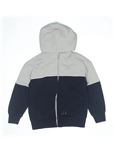 Pre-owned Gap Kids' Zip Up Hoodie In Gray