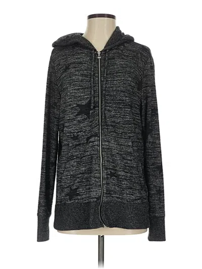 Pre-owned Gap Zip Up Hoodie In Gray