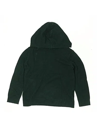 Pre-owned Gap Kids' Zip Up Hoodie In Green