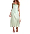 Gapaz Amalfi Dress In Waves Blue In Multi