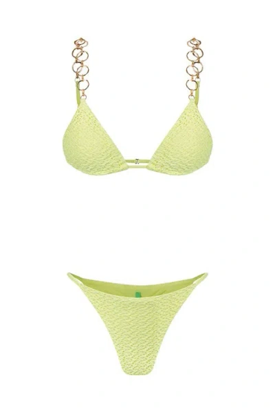 Gapaz Lice Lime Bikini In Green