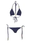 Gapaz Shimmer Navy Bikini Set