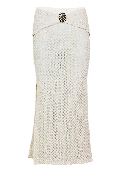 Gapaz Skirt Seychelles Crochet Ivory