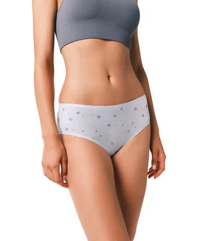 Gap Body Women's Cotton Stretch Hipster Underwear Gpw00277m In Gray