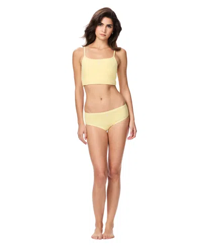 Gap Body Women's Cotton Stretch Hipster Underwear Gpw00277m In Yellow
