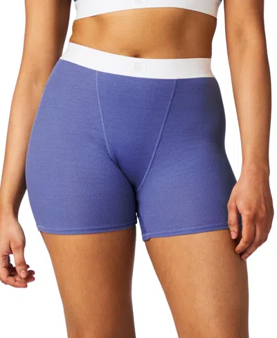 Gap Body Women's Logo Comfort High-waist Shorts Gpw01070 In Bleached Denim