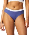 Gap Body Women's Logo Comfort Hipster Underwear Gpw01076 In Bleached Denim