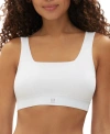 Gap Body Logo Comfort Bralette Gpw01052 In Optic Whit