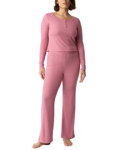 Gap Body Women's Long-sleeve Rib Pajama Top