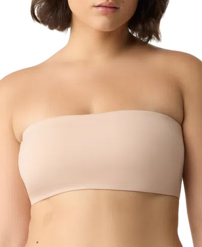 Gap Body Women's Super Stretch Bandeau Bralette Gpw01354 In Neutral Pink