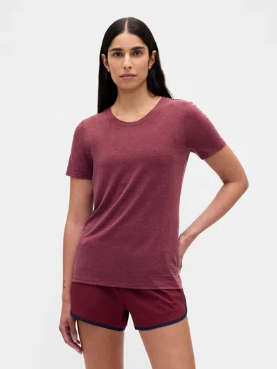 Gap Fit Breathe T-shirt In Red