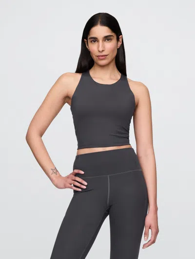 Gap Fit High-neck Brami In Cast Iron Grey