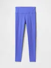 Gap Fit High Rise Power Full Length Leggings In Dazzling Blue