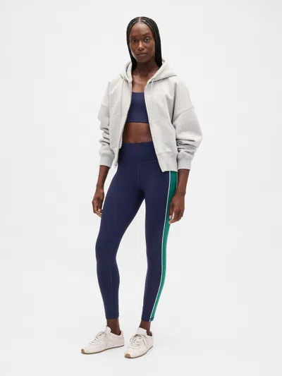 Gap Fit High Rise Power Full Length Stripe Leggings