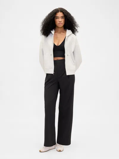 Gap Fit High Rise Runaround Relaxed Trouser In Black