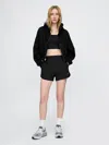 Gap Fit High Rise Running Shorts In Black