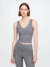 Gap Fit Lightweight Brushed Jersey Brami In Grey