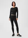 Gap Fit Lightweight Performance Leggings In Black