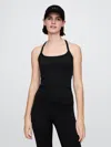 Gap Fit Lightweight Performance Racerback Tank Top In Black