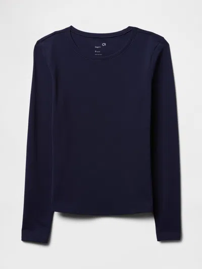 Gap Fit Lightweight Performance T-shirt In Navy Blue
