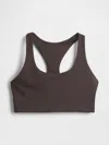 Gap Fit Power Medium Impact Sports Bra In Brown