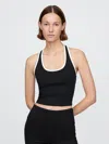 Gap Fit Power Racerback Brami In True Black Stripe