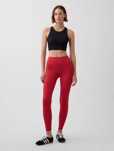 Gap Fit Smooth High Rise Leggings In Black