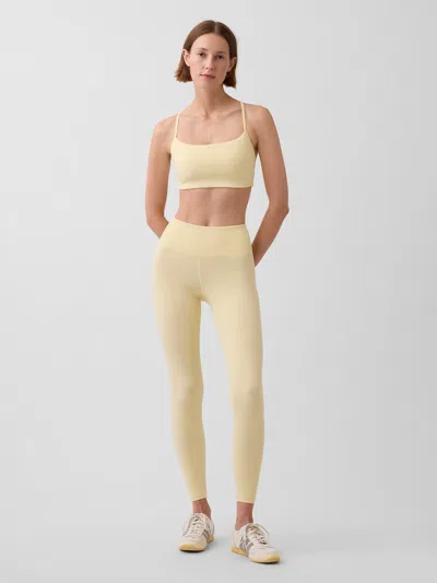 Gap Fit Smooth High Rise Leggings In Neutral