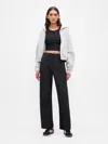 Gap Fit Tech High Rise Barrel Pants In Black