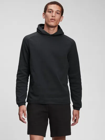 Gap Fit Tech Fleece Hoodie In Black