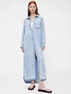 Gap Studio Draped Denim Shirtdress