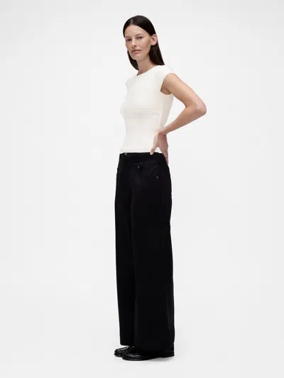 Gap Studio Rib T-shirt In White