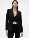 Gap Studio Tailored Blazer In Black