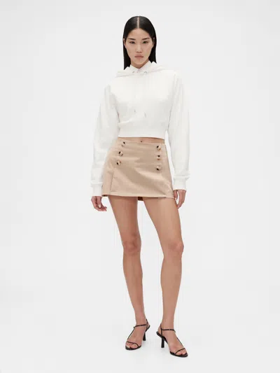 Gap Studio Twill Sailor Skort In Classic Khaki Tan