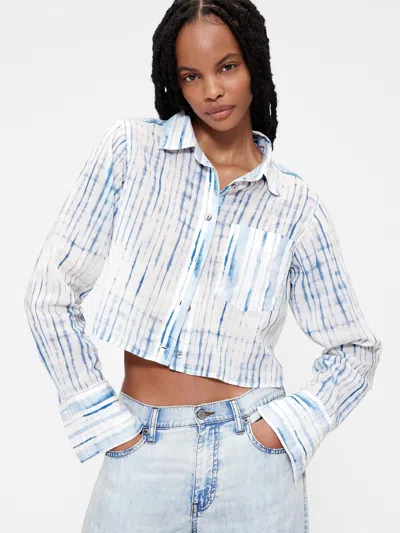 Gap Studio Voile Crop Shirt