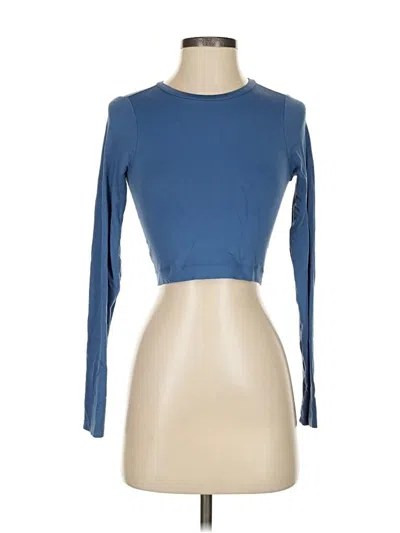 Pre-owned Garage 3/4 Sleeve T-shirt In Blue