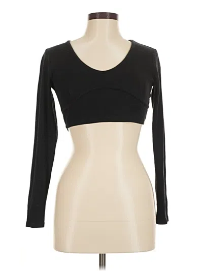 Pre-owned Garage 3/4 Sleeve T-shirt In Black