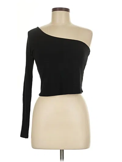 Pre-owned Garage 3/4 Sleeve T-shirt In Black