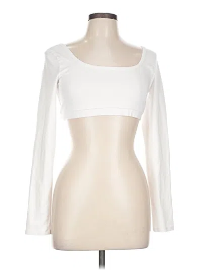 Pre-owned Garage 3/4 Sleeve T-shirt In Ivory