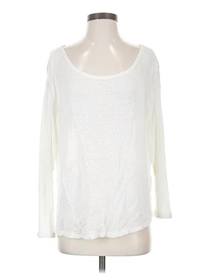 Pre-owned Garage 3/4 Sleeve T-shirt In Ivory